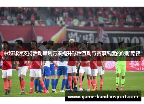 中超球迷支持活动策划方案提升球迷互动与赛事热度的创新路径